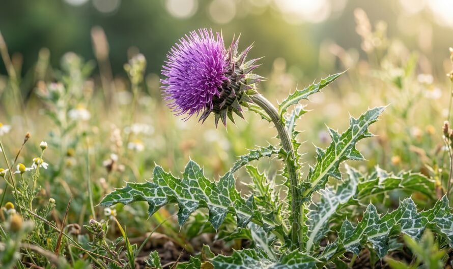 Cardo mariano: la planta que protege y apoya la salud de tu hígado de forma natural
