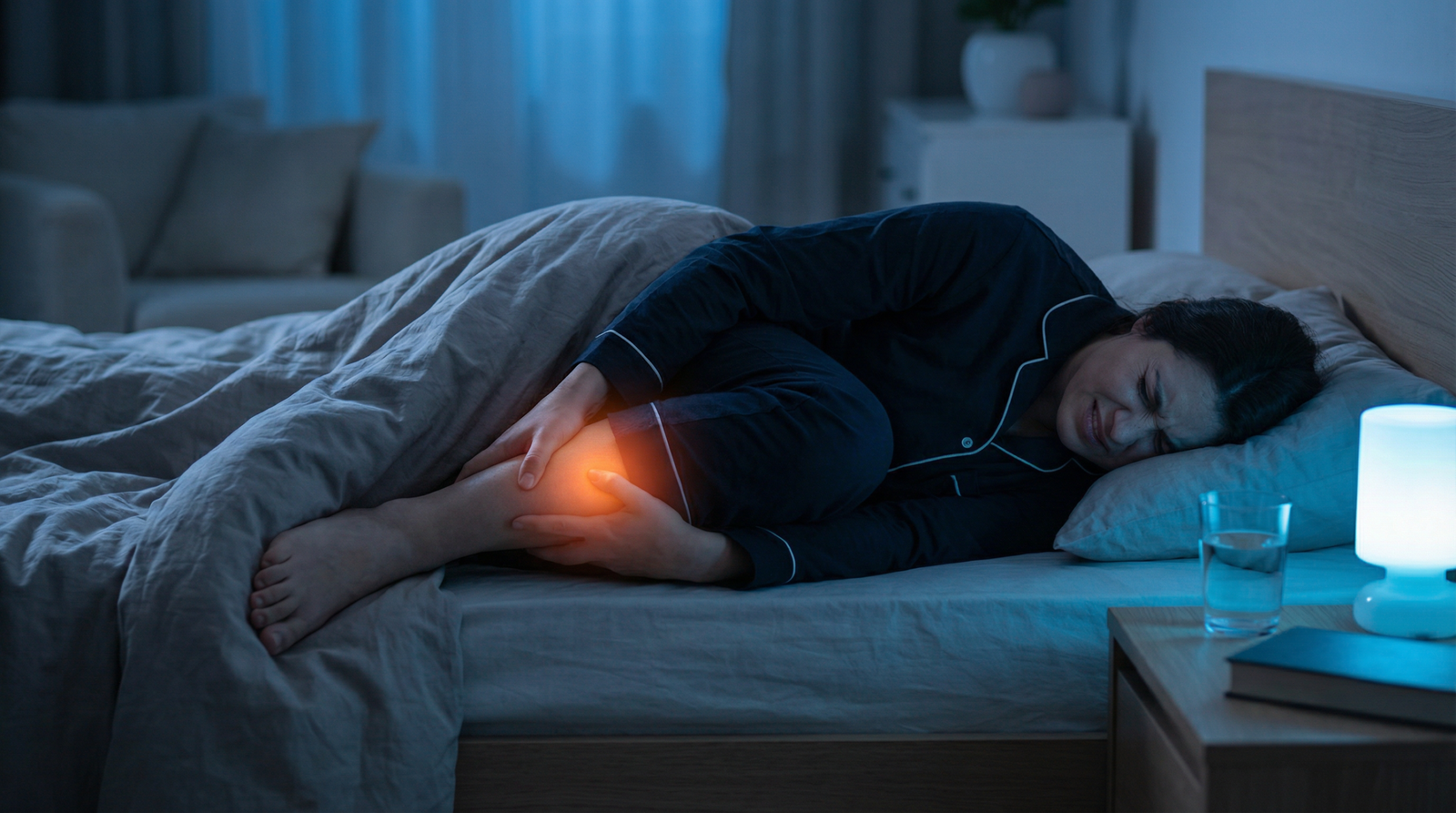 Razones detrás de los calambres nocturnos y cómo prevenirlos