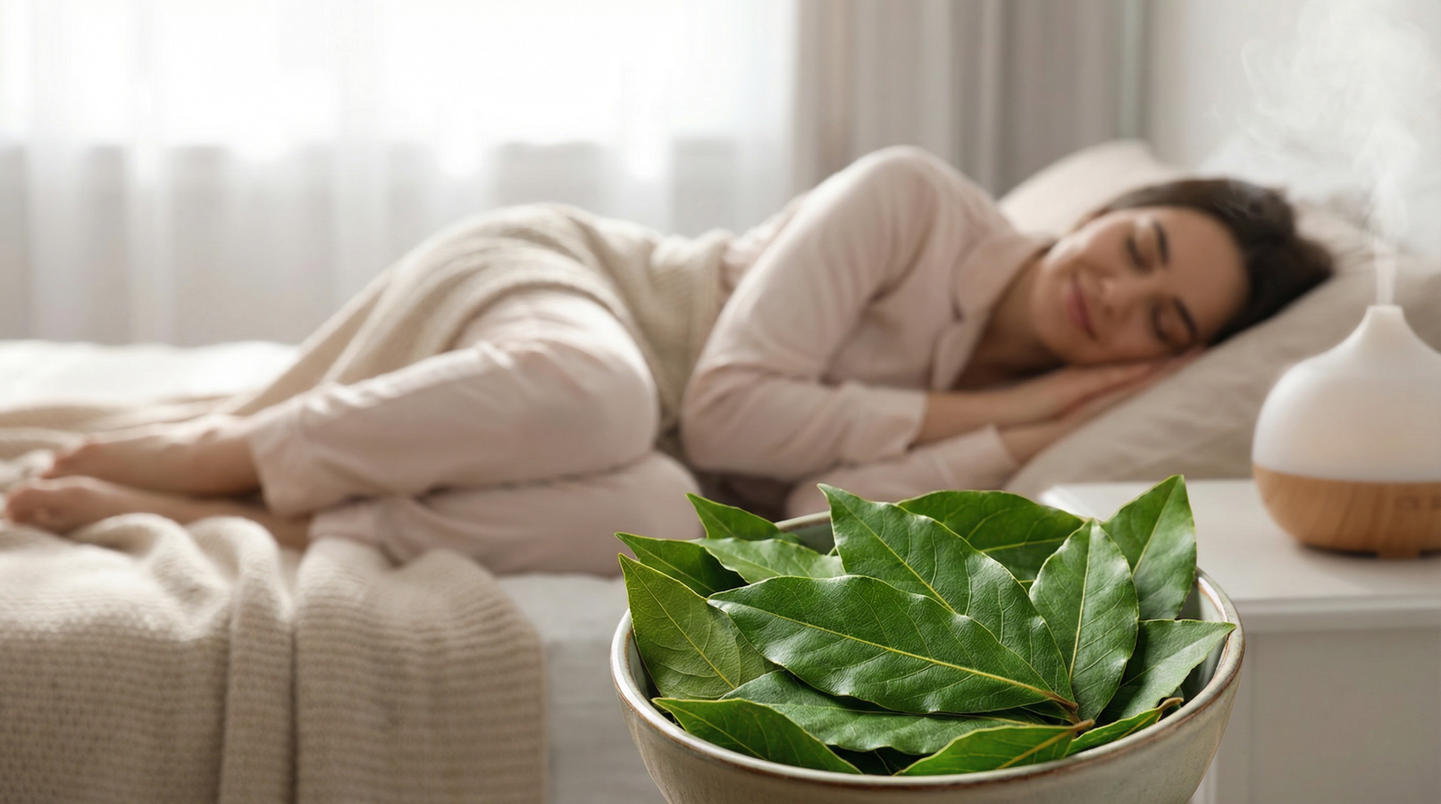 El secreto del laurel para reducir los ronquidos de forma natural