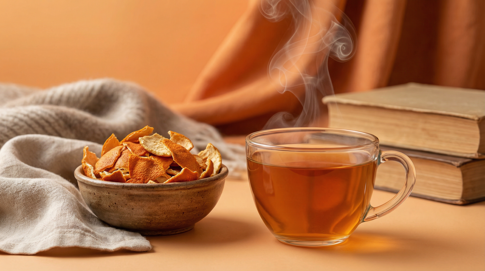 ¡Aprovecha la cáscara de mandarina y prepara un delicioso té!
